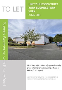 Unit 3, Hudson Court, Great North Way, York Business Park, York, YO26 6RN