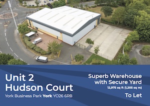 Unit 2, Hudson Court, Great North Way, York Business Park, York, YO26 6RN